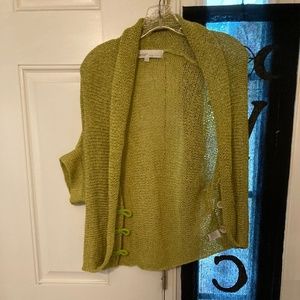 Green Cardigan 🍏💙